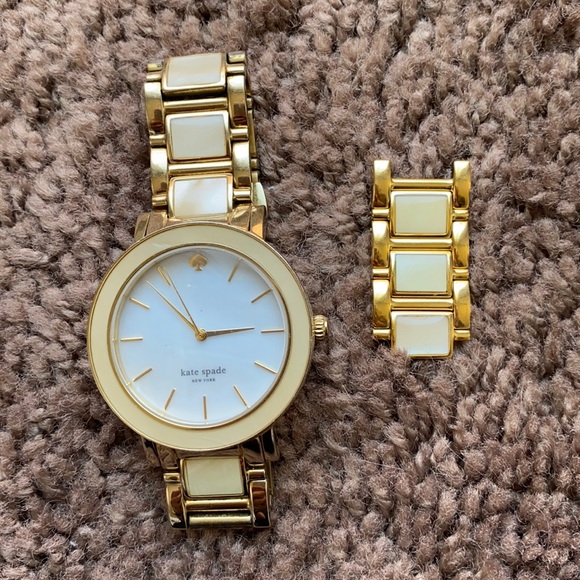 kate spade Accessories - Gold and Ivory Kate Spade Watch